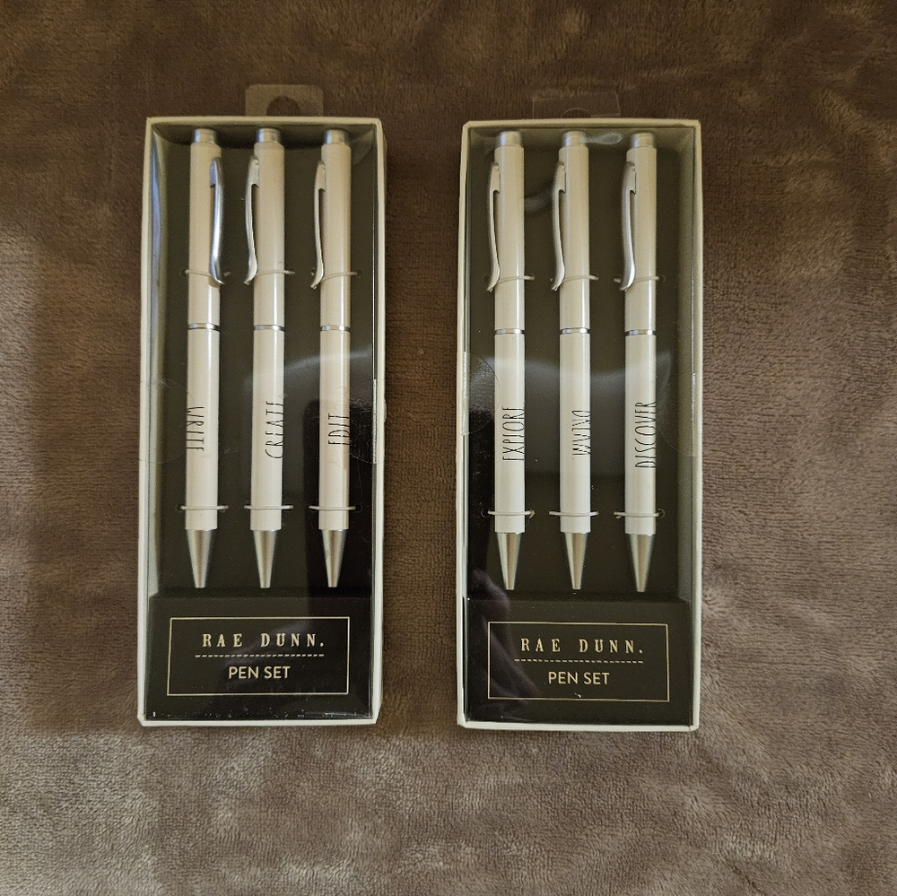 Rae Dunn Ballpoint Pen Sets
